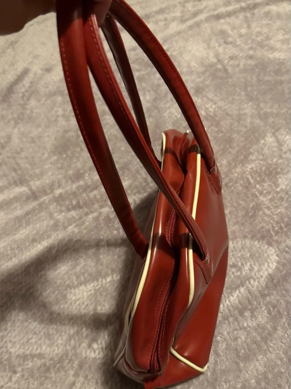 RARE Vintage K. Pl@y red handbag Y2K in great condition